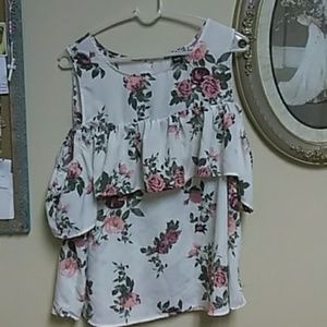 NEW Rosy Off The Shoulder